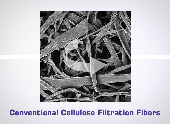 Conventional Cellulose Filtration Fibers